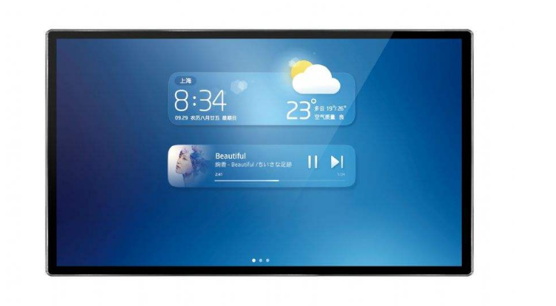 壁挂触摸广告机