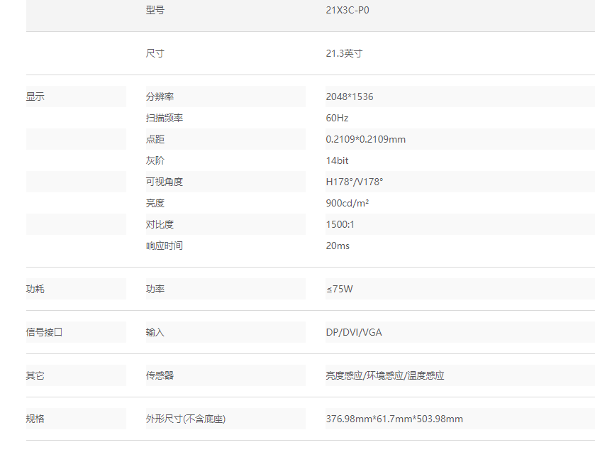 21X3C-P0 诊断显示器(图2)