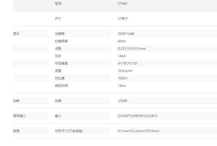 27X4C 综合应用显示器(图2)