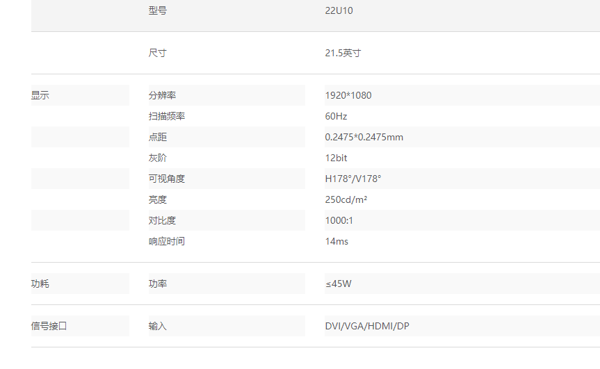 22U10 超声显示器(图2)